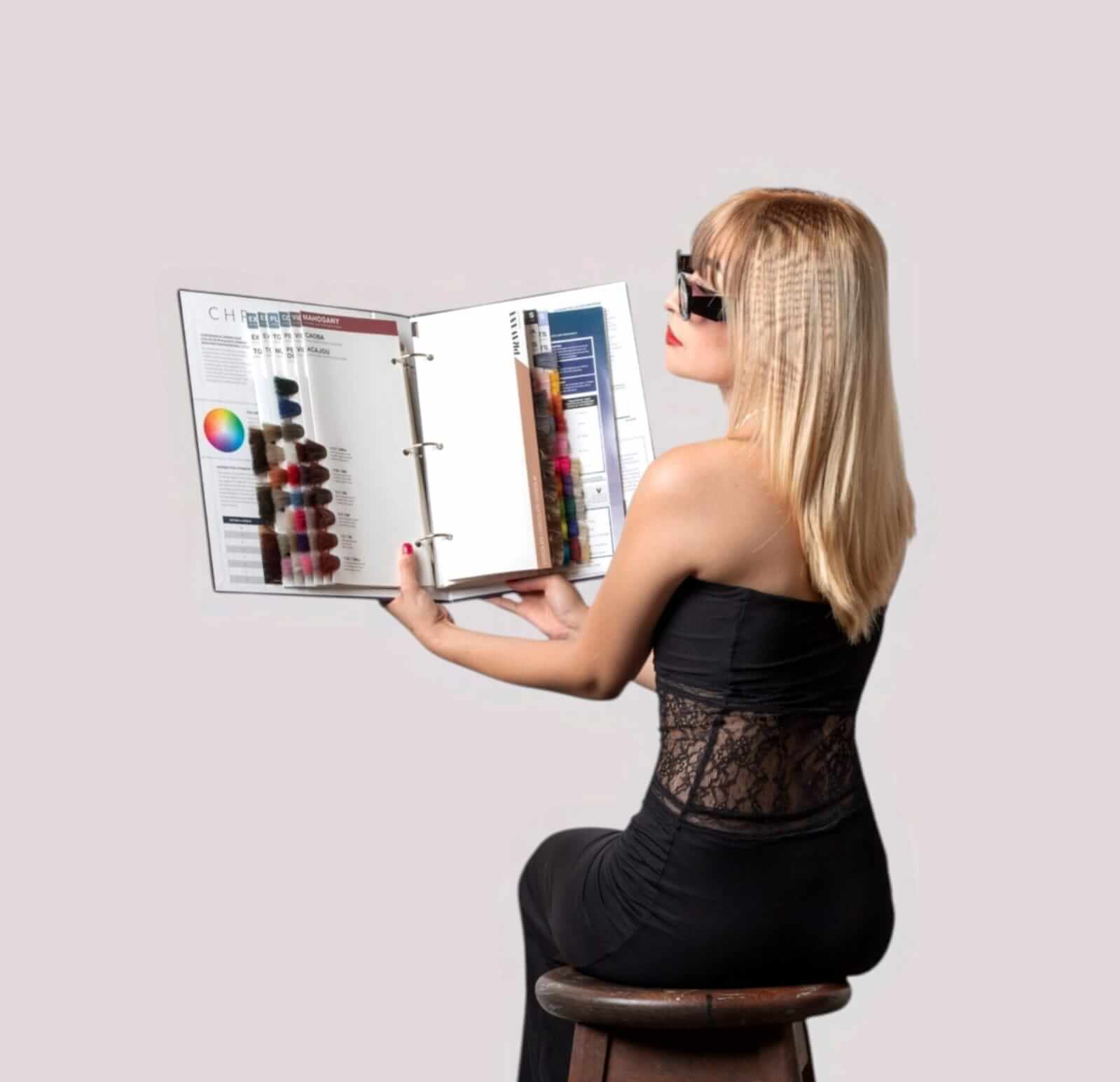 Servicio de color y cuidado del cabello